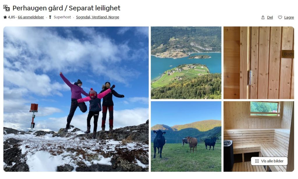 Perhaugen gard, eigen leilighet